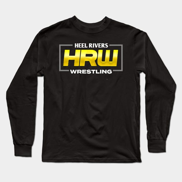 Heel Rivers Wrestling Logo Long Sleeve T-Shirt by KXW Wrestling x HRW Wrestling